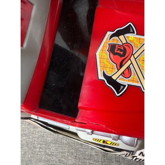 Vintage 2000 Matchbox Rescue Net Map N Go! Fire Truck You Draw It Drives - Picture 5 of 6